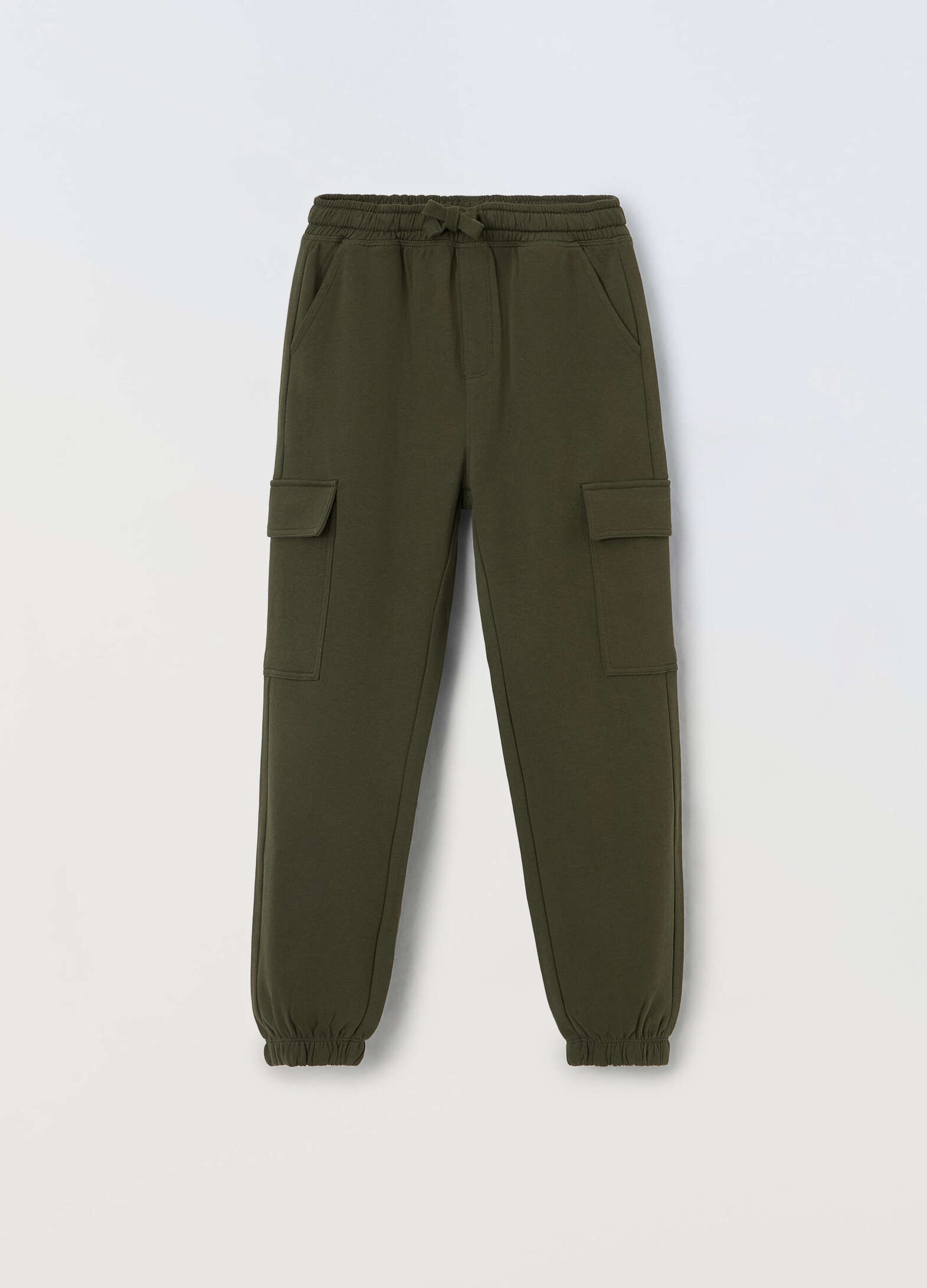 Pure cotton cargo joggers for boys